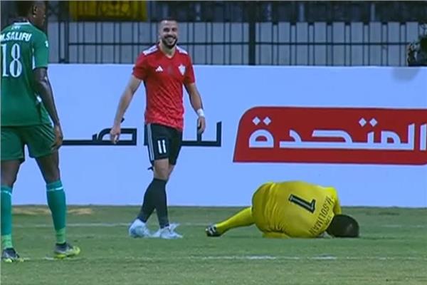 لقطة إصابة المهدي سليمان