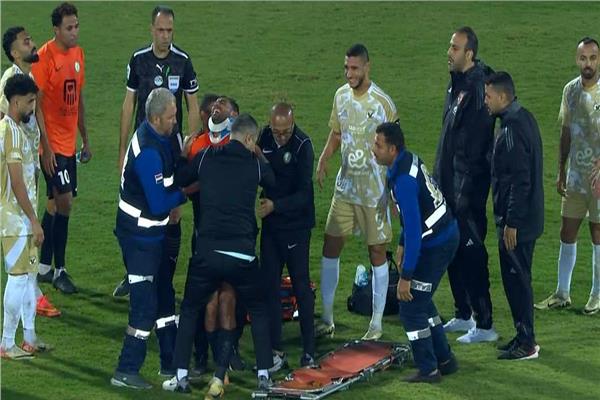 إصابة قوية لأحمد ياسر ريان
