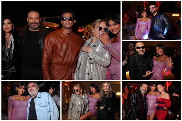 إنجي كيوان و محمد رمضان و شيرين رضاو ماجد المصري وتامر حبيب و حسن أبو الروس