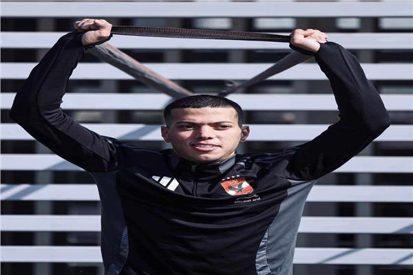 إمام عاشور في مران الأهلي اليوم