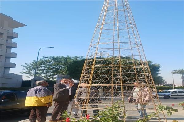 جانب من استعدادات المحافظة
