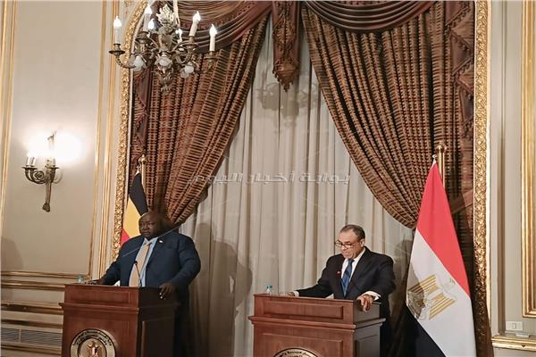المؤتمر الصحفي لوزير الخارجية ووزير العلاقات الدولية الأوغندي