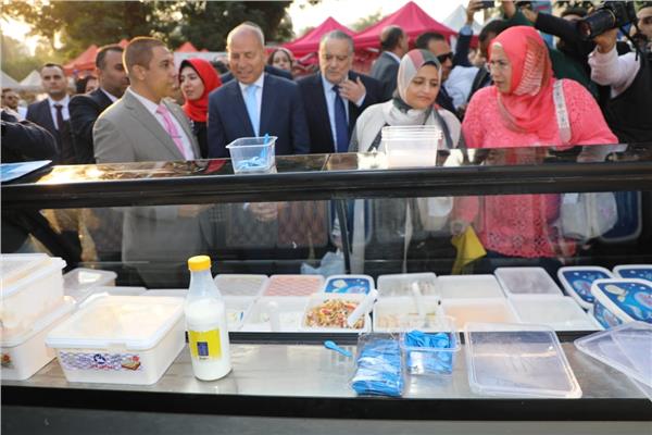 محافظ القاهرة يفتتح مهرجان الجبن المصرى