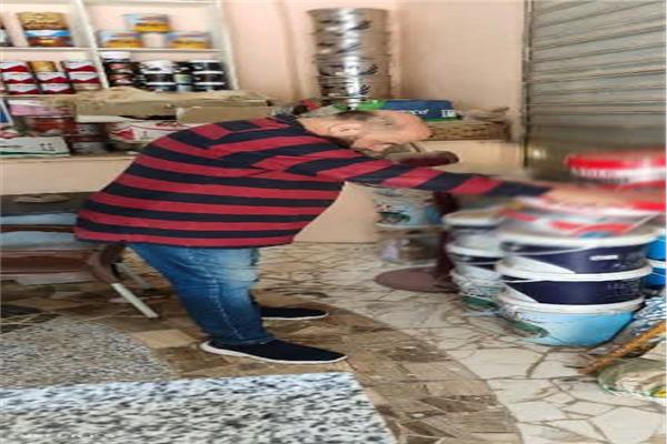 ضبط  مخصبات زراعية مجهولة المصدر