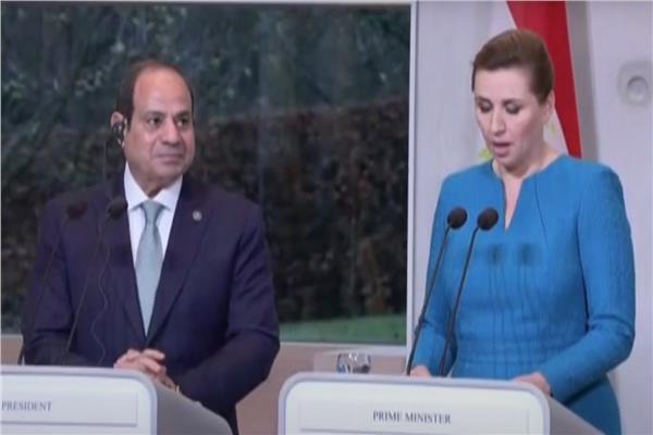 السيسي  و فريدريكسن