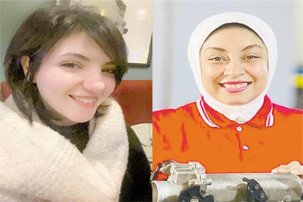 ريهام البارودي وأميرة جمعة