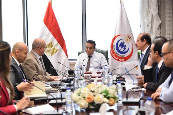 وزير الصحة يلتقي  ممثل منظمة الصحة العالمية 