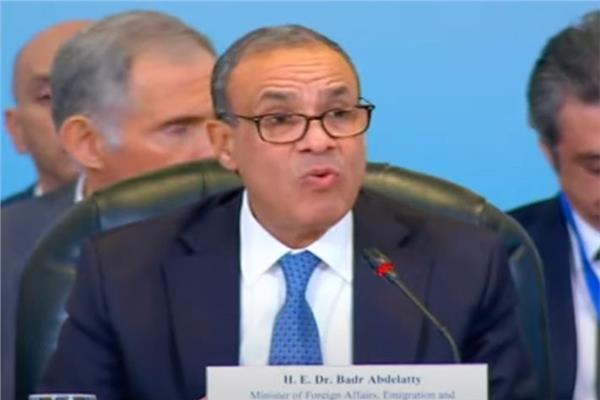الدكتور بدر عبد العاطي، وزير الخارجية والهجرة