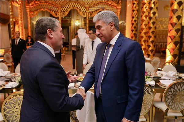 وزير السياحة يستقبل أعضاء المجلس الوزاري العربي للسياحة في حفل العشاء