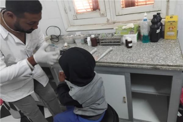 القافلة الطبية بمدامود العجوز