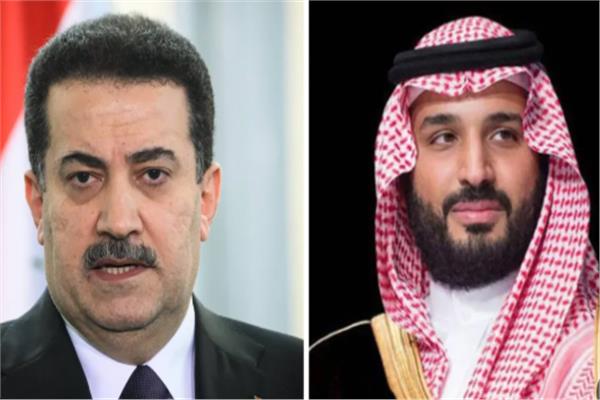 رئيس الوزراء العراقي وولي العهد السعودي