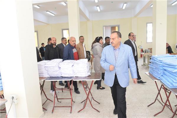 محافظ أسيوط يتفقد المجمع الصناعي