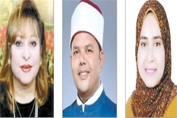 د.سارة منصور و د. إبراهيم رضا ود.سامية خضر