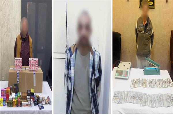 التشكيل العصابي بعد القبض عليهم