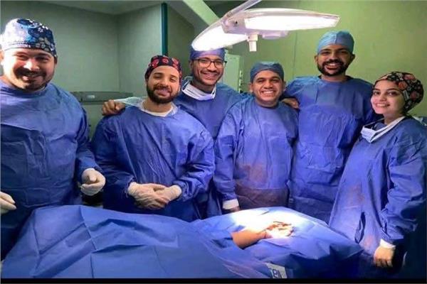 أعضاء الفريق الطبي