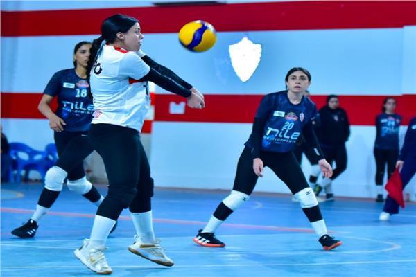 سيدات طائرة الزمالك