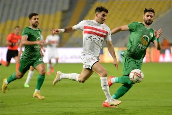 الزمالك والمصري- مباراة سابقة