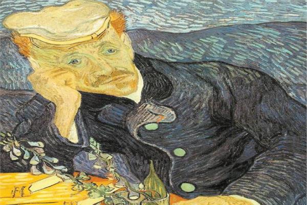 لوحة دكتور جاشيه - ١٨٩٠ - ألوان زيتية