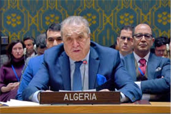 مندوب الجزائر لدى مجلس الأمن