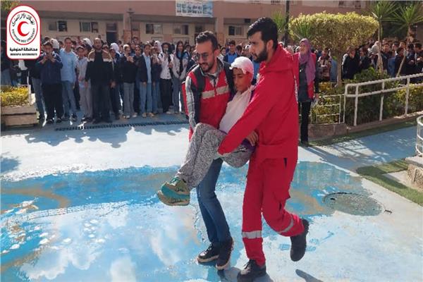  جمعية الهلال الأحمر المصري بمحافظة المنوفية