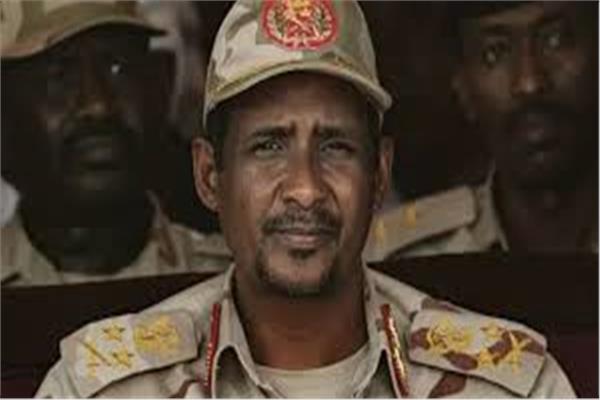 قائد قوات الدعم السريع محمد حمدان دقلو المعروف باسم"حميدتي