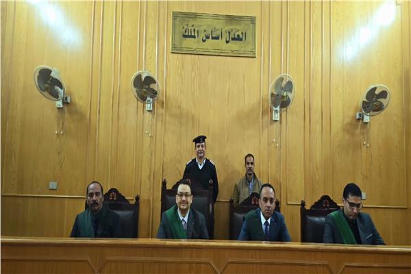محكمة جنايات نجع حمادي برئاسة المستشارين أحمد فاروق الأنصاري