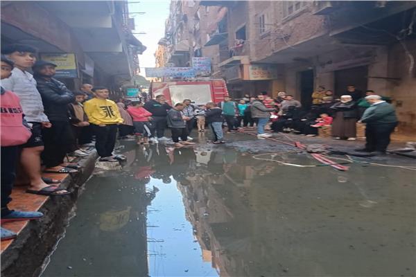 حريق مصنع شمع