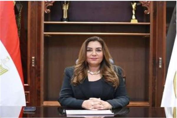  منال عوض وزيرة التنمية المحلية