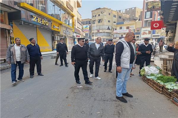 حملة مكبرة لرفع الاشغالات