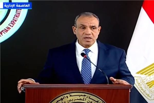 الدكتور بدر عبدالعاطي وزير الخارجية والهجرة