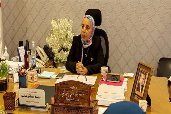 الدكتورة ريم مصطفى، وكيل وزارة الصحة بالإسماعيلية
