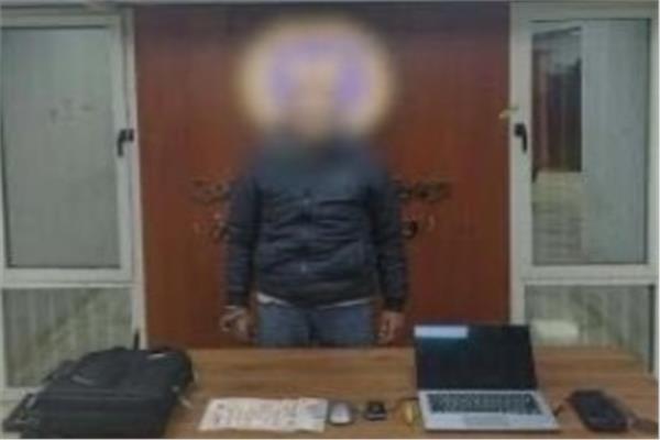 المتهمين والمضبوطات