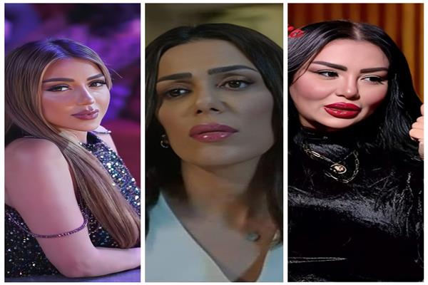 إيمان أيوب وإنجي المقدم وسارة سلامة