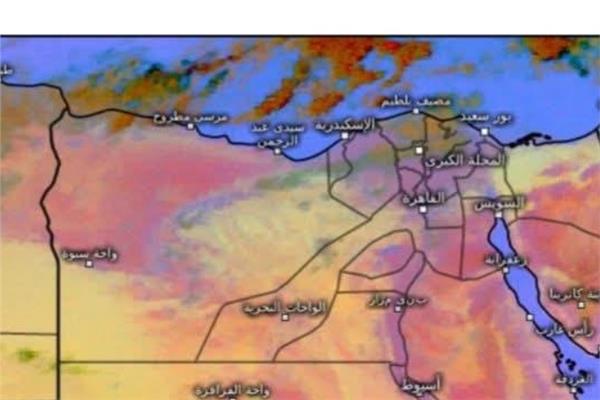 صورة  للأقمار الصناعية