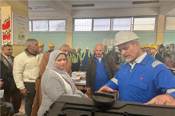نادية فتحي وكيل وزارة التربية والتعليم بمحافظة مطروح
