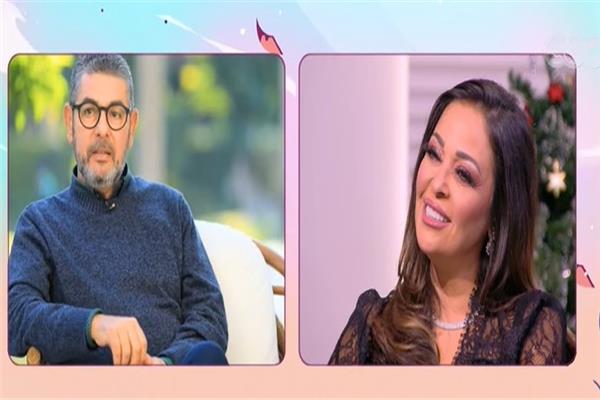 الفنانة داليا البحيري و زوجها 