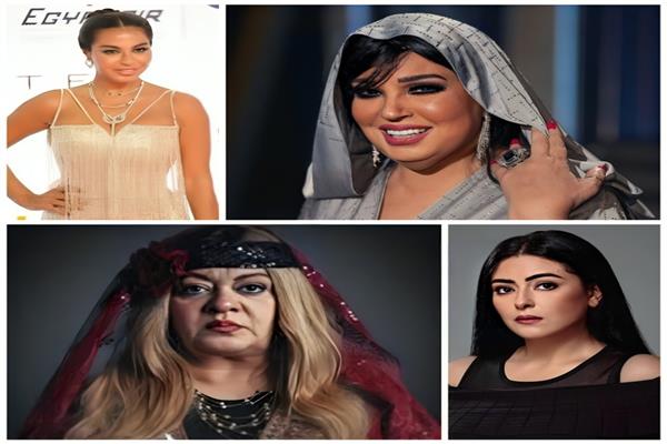 فيفي عبده ونسرين أمين وفريدة سيف النصر ونهى عابدين