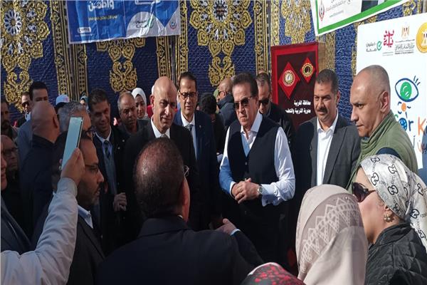 جانب من الجولة الميدانية 
