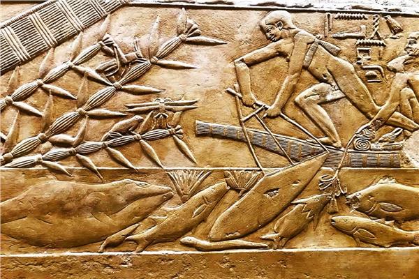صيد الأسماك في مصر القديمة
