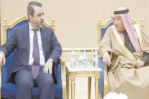 نائب وزير الخارجية السعودى يستقبل وزير الخارجية السورى