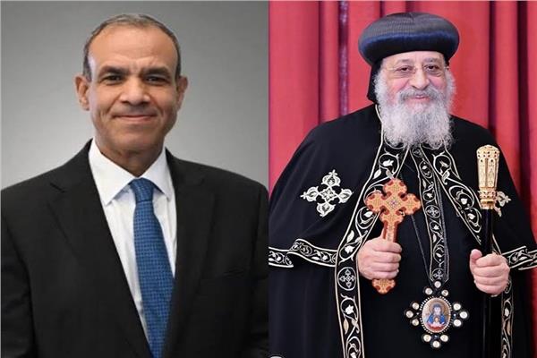 قداسة البابا تواضروس الثاني اليوم الجمعة، اتصالاً هاتفيًّا