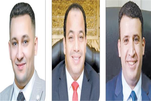 عمرو فتوح و د.عبد المنعم السيد و د.أشرف غراب