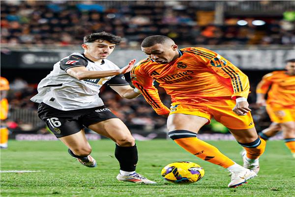 مباراة ريال مدريد وفالنسيا أمس