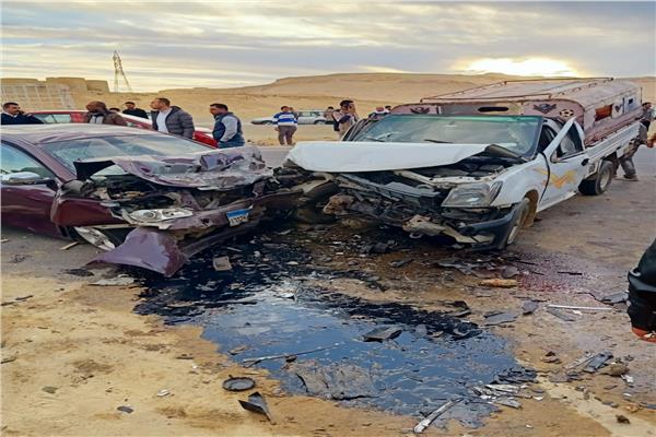 حادث طريق الإسماعيلية السويس الصحراوي