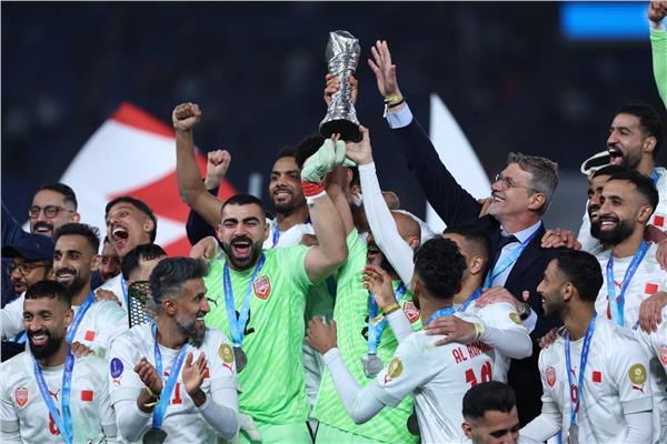 تتويج البحرين بلقب كأس خليجي 26