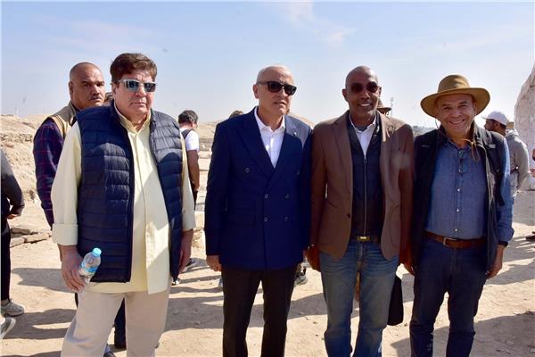 المهندس عبد المطلب عمارة محافظ الأقصر خلال الاحتفالية