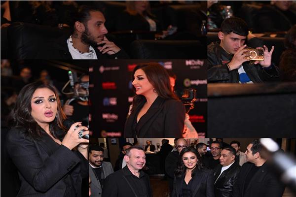 ابنا أنغام يحتفلان معها بألبومها الجديد "تيجي نسيب"