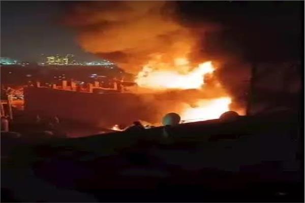 حريق منشأة ناصر 