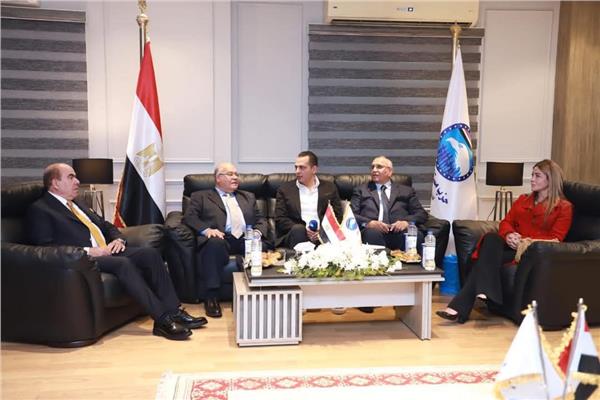 قيادات مستقبل وطن خلال لقاء رؤساء الأحزاب