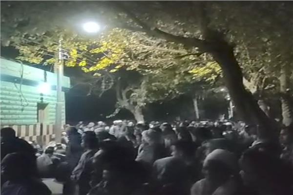 تشييع جثامين 5 ضحايا في انهيار منزل بأسيوط